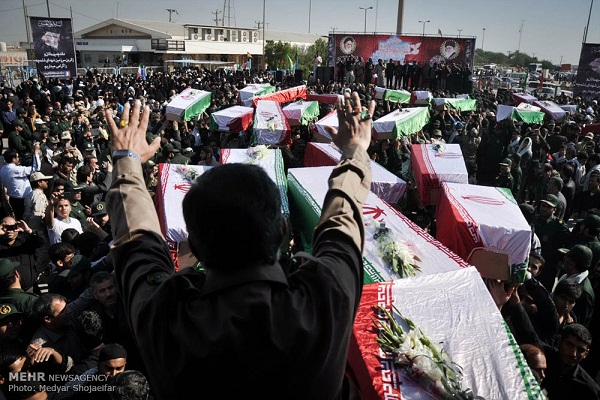 تبادل شهدای دفاع مقدس در مرز شلمچه