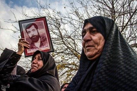 تشییع دو شهید گمنام در شهر ایذه