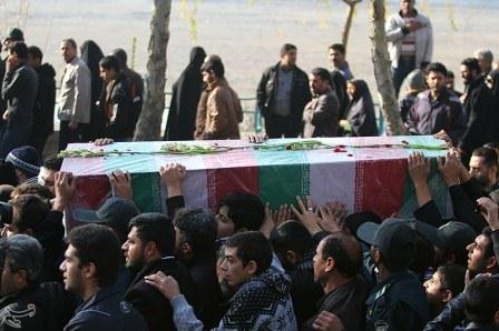 تشییع پنج شهید گمنام در اصفهان