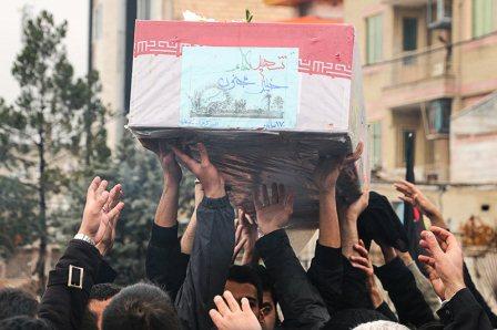 تشییع شهدای گمنام در کرج