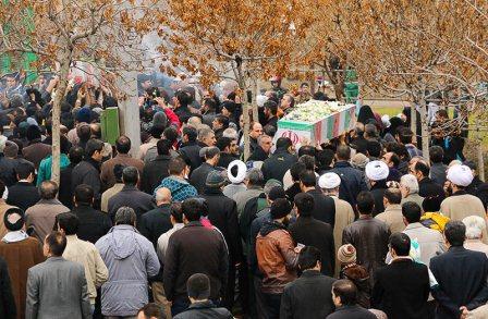 تشییع شهدای گمنام در کرج