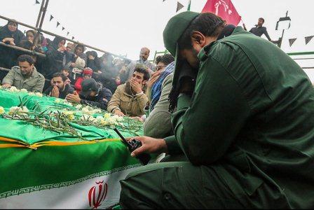 تشییع شهدای گمنام در کرج