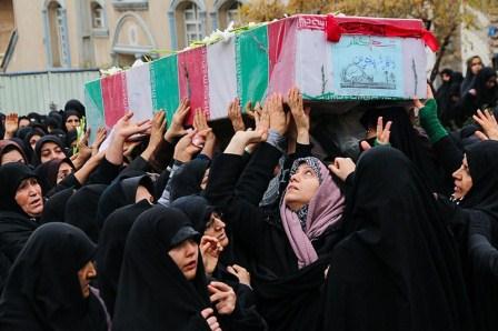 تشییع شهدای گمنام در کرج