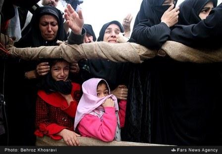 تشییع دو شهید گمنام در بابل