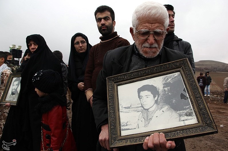 تشییع شهدای گمنام در اردبیل