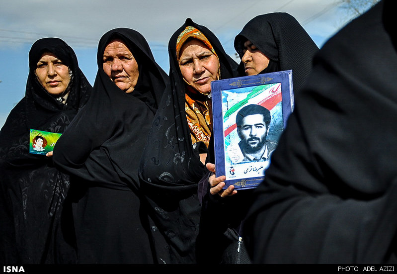 دیدار خانواده شهید 