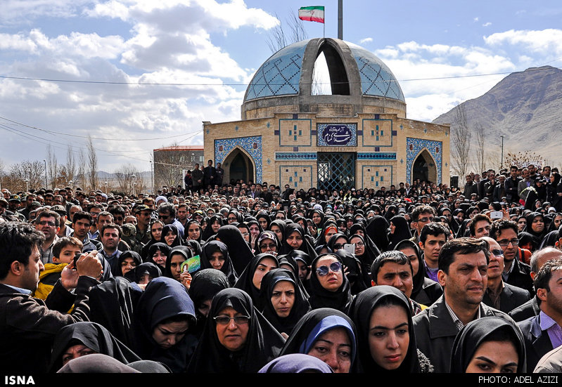 دیدار خانواده شهید 