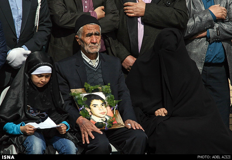 دیدار خانواده شهید 