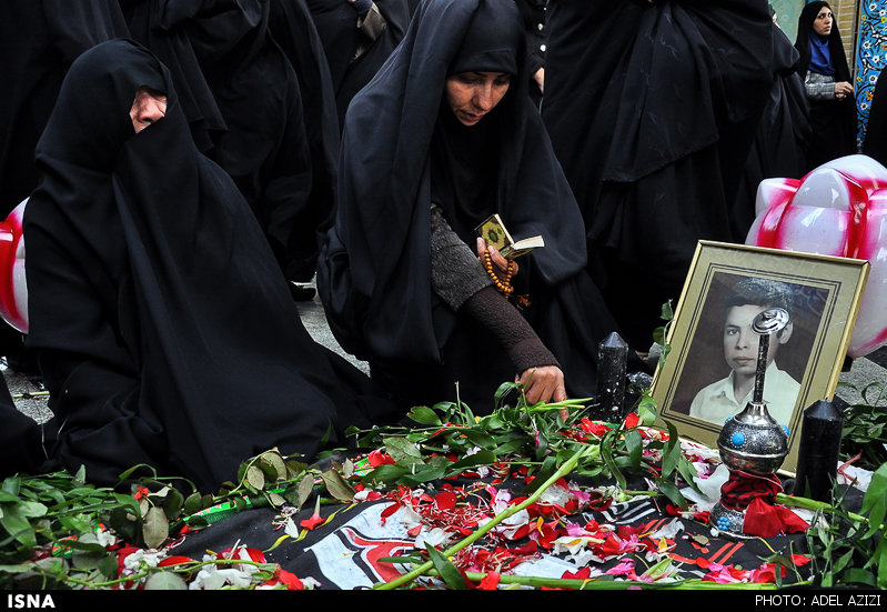 دیدار خانواده شهید 