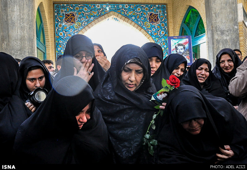 دیدار خانواده شهید 