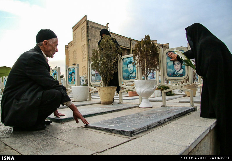 دیدار خانواده شهید 