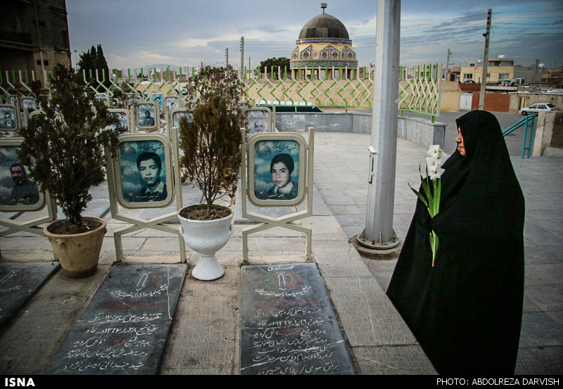 دیدار خانواده شهید 