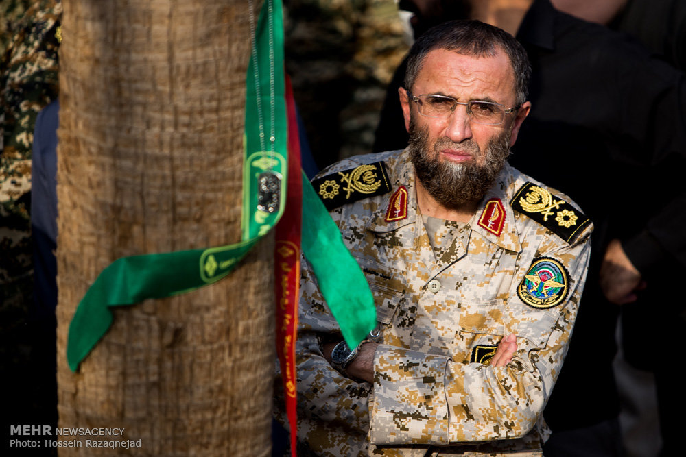 تشییع دو شهید گمنام در بوستان زمزم تهران 13