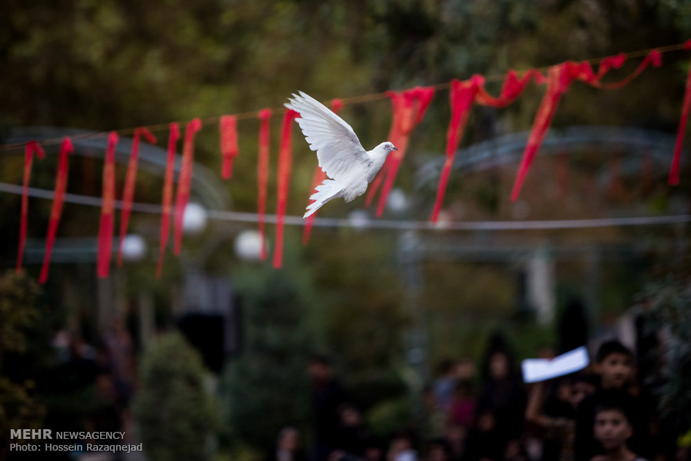 تشییع دو شهید گمنام در بوستان زمزم تهران 18