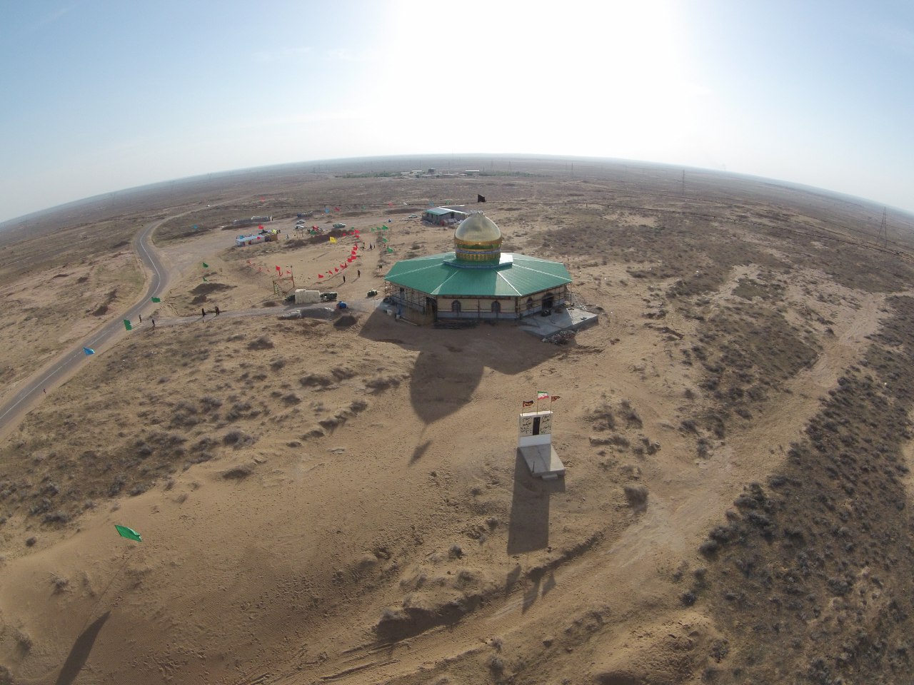 تشییع و خاکسپاری دو شهید گمنام در یادمان منطقه عملیاتی سیدالشهدا(ع) 6