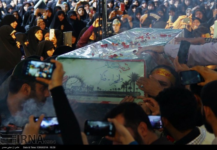 حضور شهدای گمنام در کنگره ملی 8 هزار شهید گیلان 6