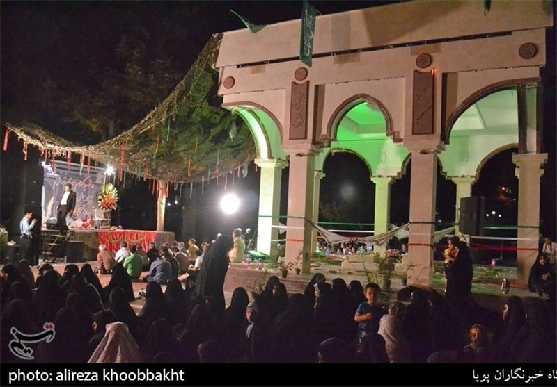 مراسم رونمایی یادمان شهدای گمنام بوستان زمزم 4