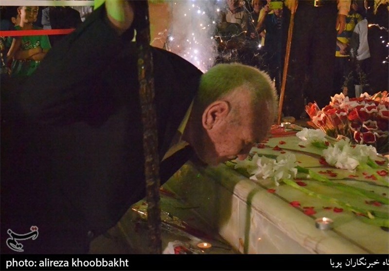 مراسم رونمایی یادمان شهدای گمنام بوستان زمزم 10