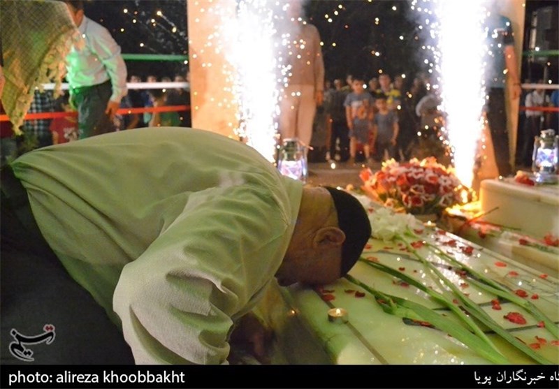 مراسم رونمایی یادمان شهدای گمنام بوستان زمزم 11