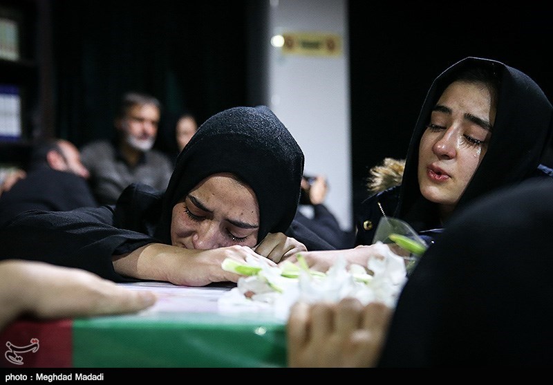 وداع با پیکر شهدای آتش‌نشان در معراج‌الشهدا  5