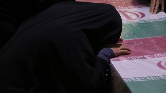 وداع خانواده های شهدای ژاندارمری با فرزندان شهیدشان 15