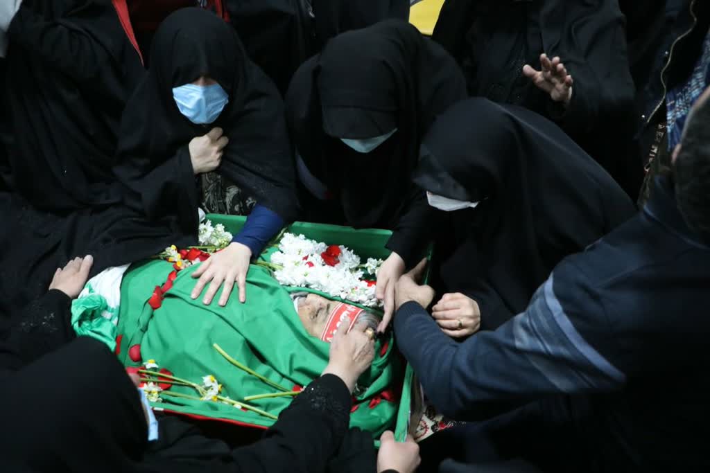 وداع شهید گل محمدی 3